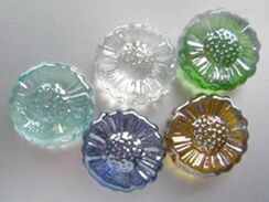 Glass nuggets shapes