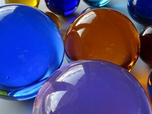 Crystal glass spheres 150 mm