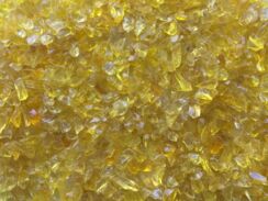 glass granulate yellow 3-6 mm